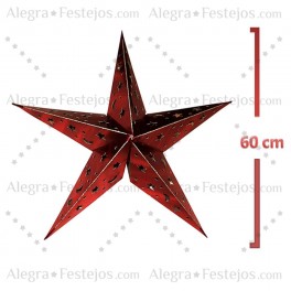 Estrella Farol color Rojo