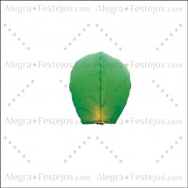 Globo de Cantoya Verde c/5 piezas